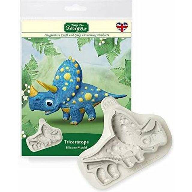 Billede af Triceratops, Silikone Form Katy Udstikker
