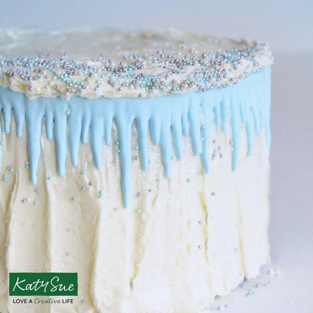 Billede af Katy Sue Icicles Family, Silikone Form Kagedekoration